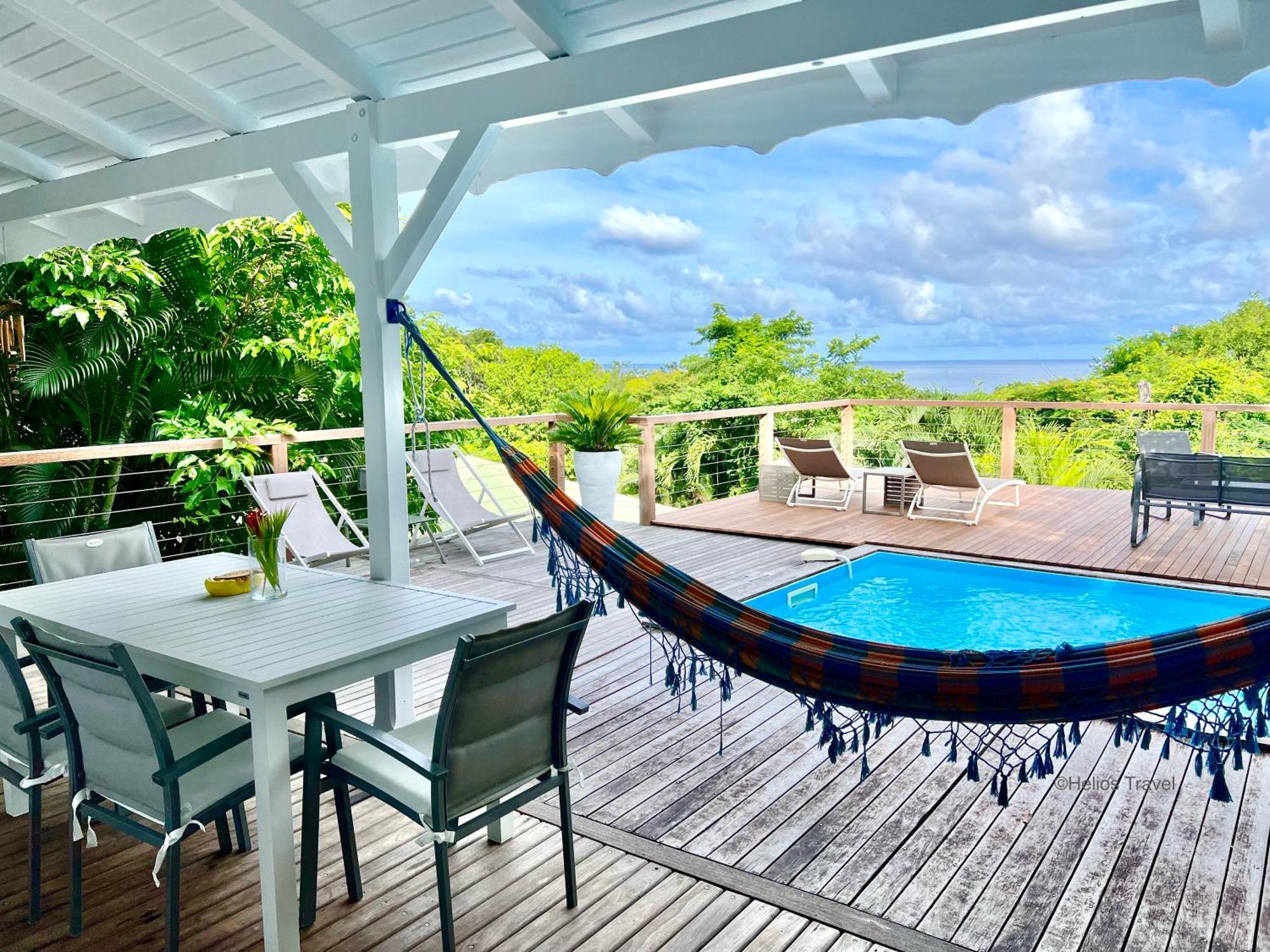 Case Coco Pointe Batterie. Piscine, Vue Mer, 4 P. 德赛 外观 照片